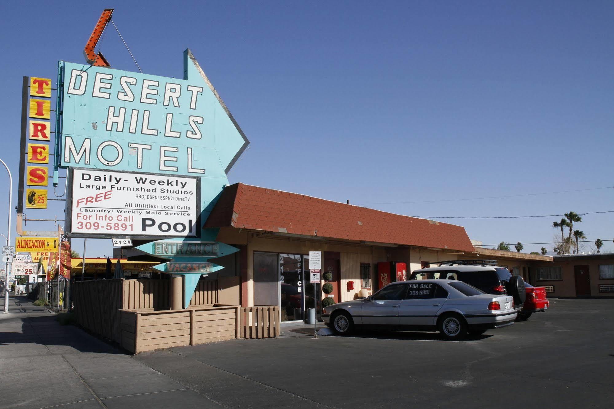 Desert Hills Motel Las Vegas Dış mekan fotoğraf